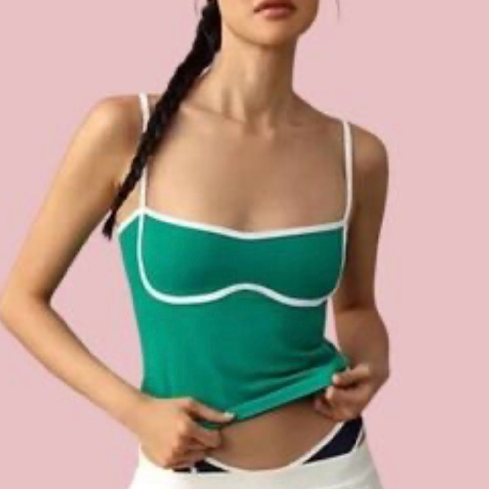 Anthropologie Spaghetti Strap Top